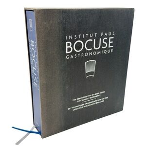 Institut Paul Bocuse Gastronomique Hardcover Culinary Textbook Cooking Guide